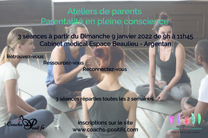 Atelier Parentalité en pleine conscience