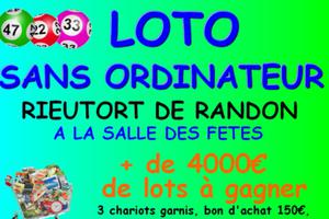 photo LOTO SANS ORDINATEUR