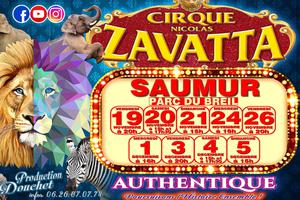Cirque Nicolas Zavatta Douchet à Saumur du 19 Nov au 5 Déc