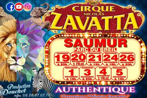 photo Cirque Nicolas Zavatta Douchet à Saumur du 19 Nov au 5 Déc