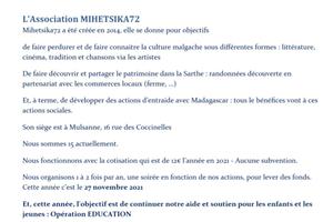 Dîner - Concert caritatif pour les enfants de MADAGASCAR