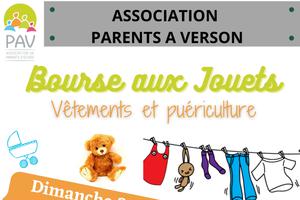 Bourse aux jouets, puériculture et vêtements enfants