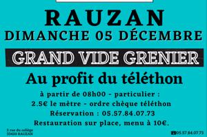 photo Vide greniers au profit du téléthon