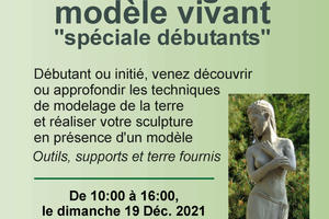 Atelier Modelage modèle vivant