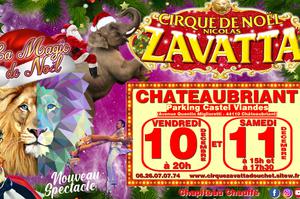 photo Cirque de Noël Nicolas Zavatta Douchet à Châteaubriant 10 & 11 Décembre