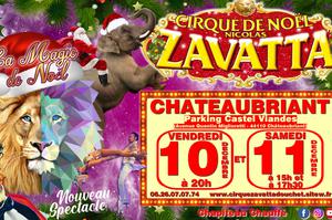 Cirque de Noël Nicolas Zavatta Douchet à Châteaubriant 10 & 11 Décembre