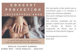 Concert Projection Intergénéra'sons