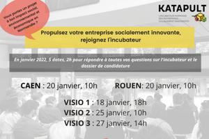 photo Réunion d'information de l'incubateur Katapult