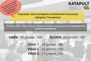 photo Réunion d'information de l'incubateur Katapult