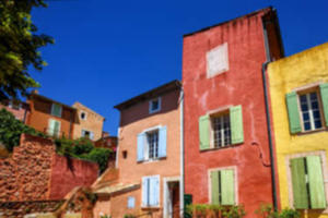 Stage aquarelle/carnet de voyage : Roussillon en Provence