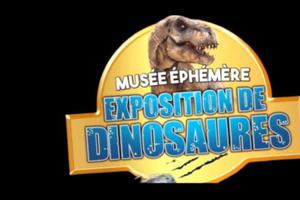 Le Musée Ephémère: les dinosaures arrivent à Mulhouse