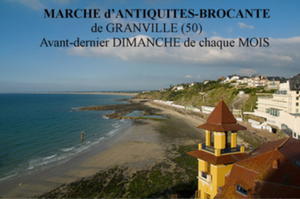 photo Marché d'Antiquités Brocante mensuel de GRANVILLE