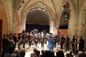 photo Ensemble de saxophones, cuivres, percussions et pianos