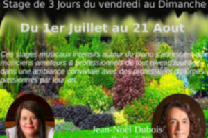 3 ème stage International d'Eté, piano en Charente 2022 ( 3 jours )