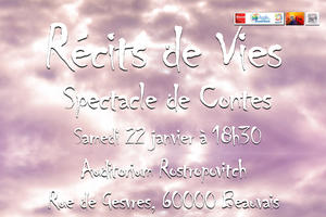 RECITS DE VIES - Spectacle de contes