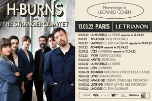 H-Burns & The Stranger Quartet jouent LEONARD COHEN