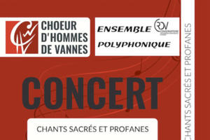 Le Choeur d'Hommes de Vannes et l'Ensemble Polyphonique du CRD