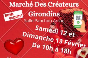 Marché des Créateurs Girondins ARSAC 12 et 13 février 2022