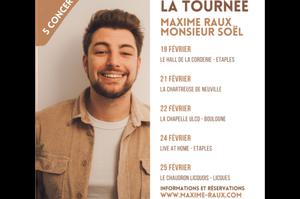 photo Tournée Maxime Raux X Monsieur Soel