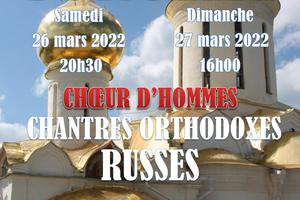 photo Concert de Chants Orthodoxes Russes