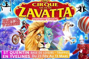 Cirque Nicolas Zavatta - Trappes Saint-Quentin-en-Yvelines du 23/02 au 13/03