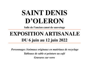 exposition vente artisanale