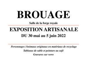 EXPOSITION VENTE ARTISANALE