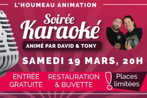 photo Soirée Karaoké à l'Houmeau animée par Tony et David