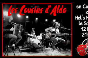 photo Les Cousins D’Aldo en concert au Hel’s Kitchen le samedi 12 Mars 21h00
