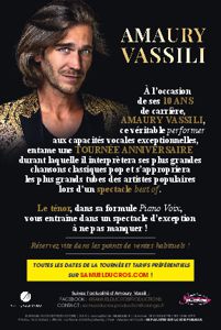 photo Amaury VASSILI en concert ALLASSAC