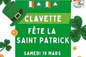 CLAVETTE FETE LA SAINT PATRICK