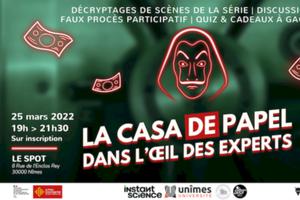 photo Soirée Cult' : la Casa de Papel dans l'œil des experts