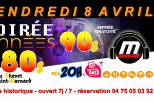Soirée Années 80s 90s