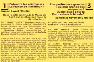 nos défis : Entendre les voix basses: la France de l'intérieur