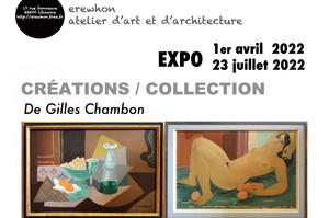 CRÉATIONS / COLLECTION de Gilles Chambon