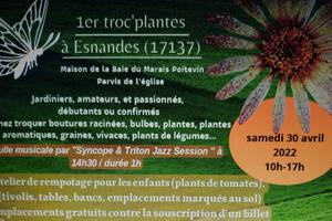 1er troc plantes à Esnandes