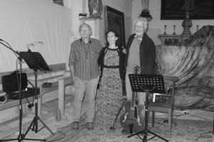 Le trio Margherita, Patrick et Gilbert  « Clandestinée au large de la Sicile »