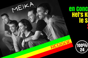 MEIKA (Reggae) en concert au Hel’s Kitchen Sarlat le samedi 2 avril à 21h00