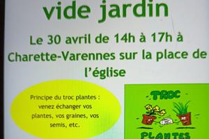 photo Troc plantes et vide jardin