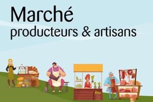 Marché de producteurs et artisans locaux