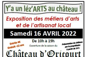 Exposition d'art et d'artisanat local Y'a un léz'ARTS au Château !