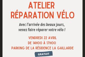 Atelier réparation vélo 