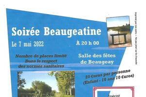 Soirée Beaugeatine