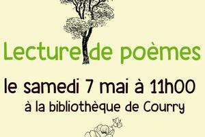 Lecture de poèmes - Printemps des poètes