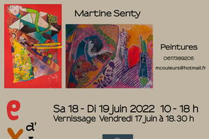 Barbara Widmer-Taylor et Martine SENTY Peintures et Sculptures