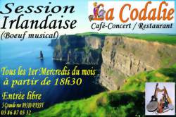 Jam session irlandaise