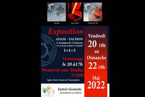 Exposition Adam - Tachon Fusion 08 ( 1 + 2 = 3 )