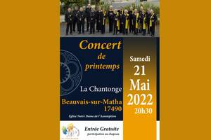 Concert de printemps de La Chantonge