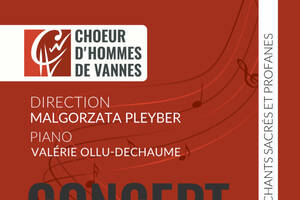 Concert du Choeur d'hommes de Vannes à l'Abbaye de Timadeuc