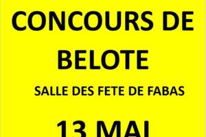 Concours de belote